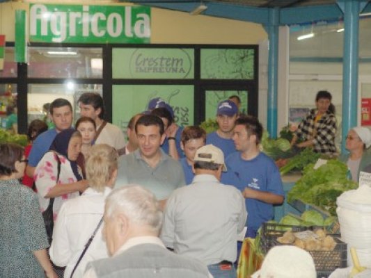 Palaz vrea ca locuitorii Constanţei să cumpere produse la preţ de producător